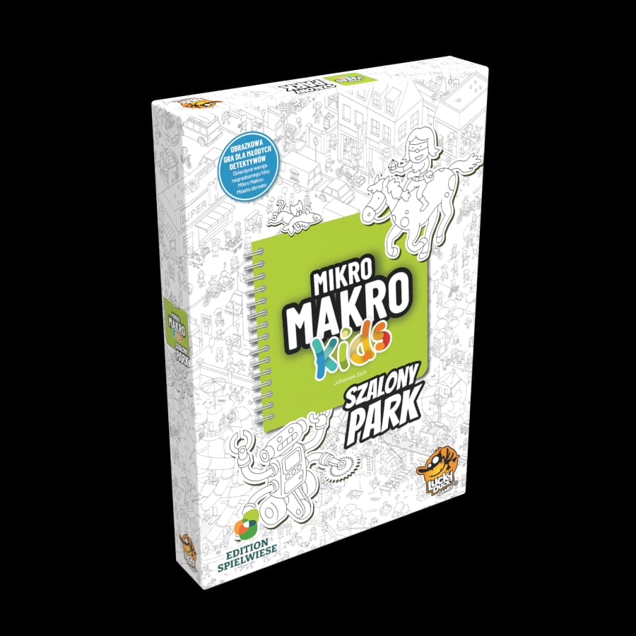 Настольная игра Lucky Duck Games MikroMakro Kids, семейная игра для детей, разноцветный