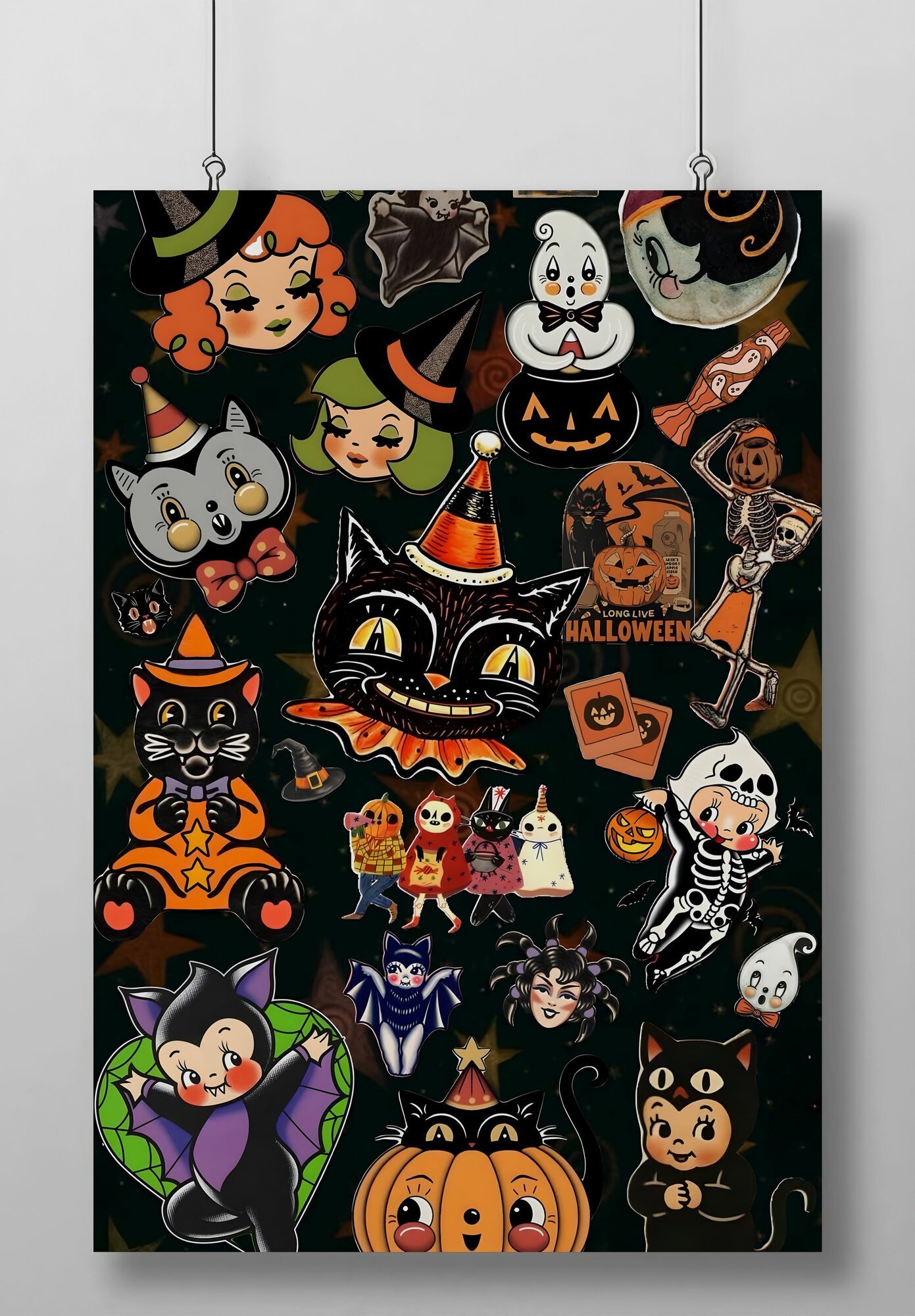 Постер/Плакат Хэллоуин 90-х ( 90s Halloween )
