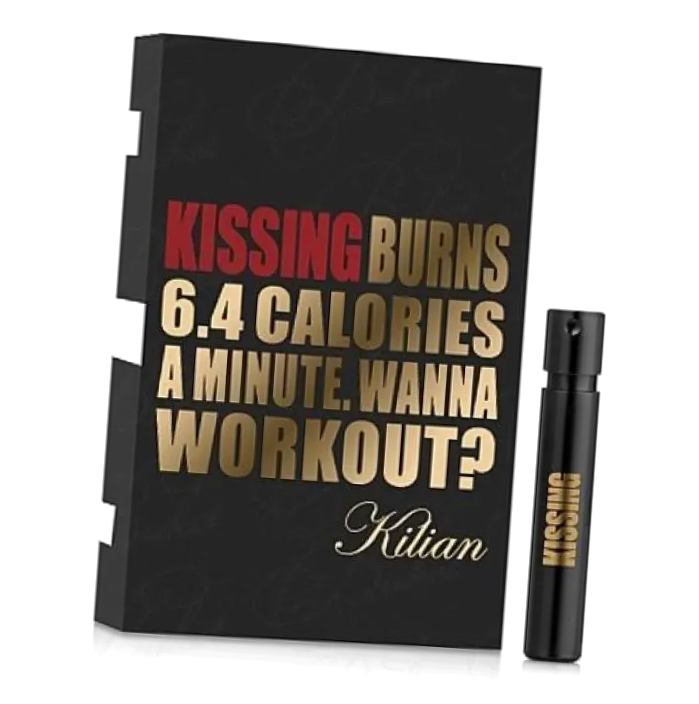 Сэмпл аромата Kilian Kissing Burns 6 4 Calories A Minute Wanna Work Out 1.2 / Парфюмерная вода Килиан Киссинг Бернс 6 4 Калорис Э Минит Вонна Рорк Аут миниатюра