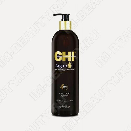 Изображение товара Шампунь CHI с Маслом Арганы и Маслом Моринга (CHI ARGAN OIL)