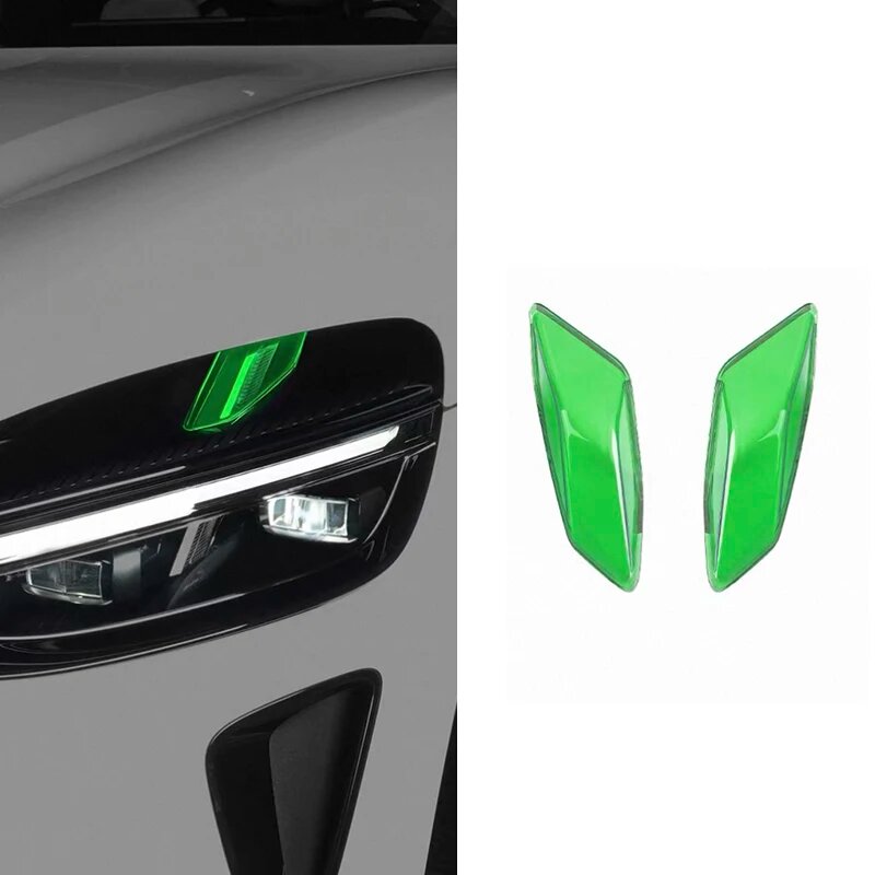 Накладка на фару Xiaomi YU7 2025 2026, green