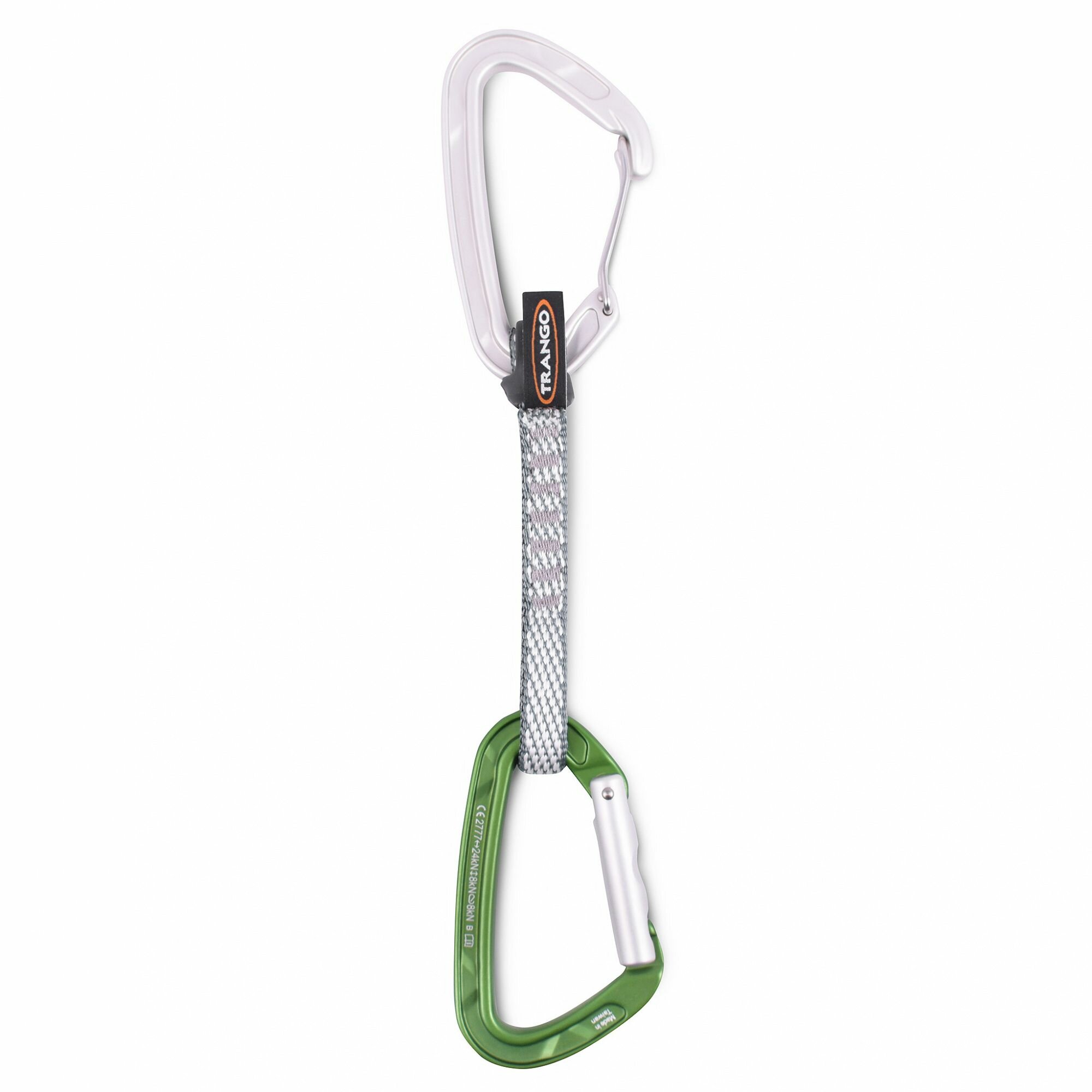 TRANGO оттяжка с карабинами Beam ST QuickDraw Set 12см
