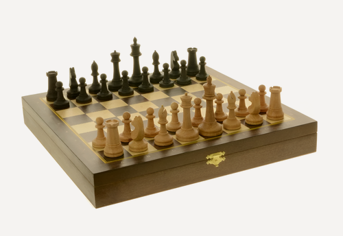 Изображение товара WoodGames Шахматы Турнирные из бука (утяжеленные) в ларце