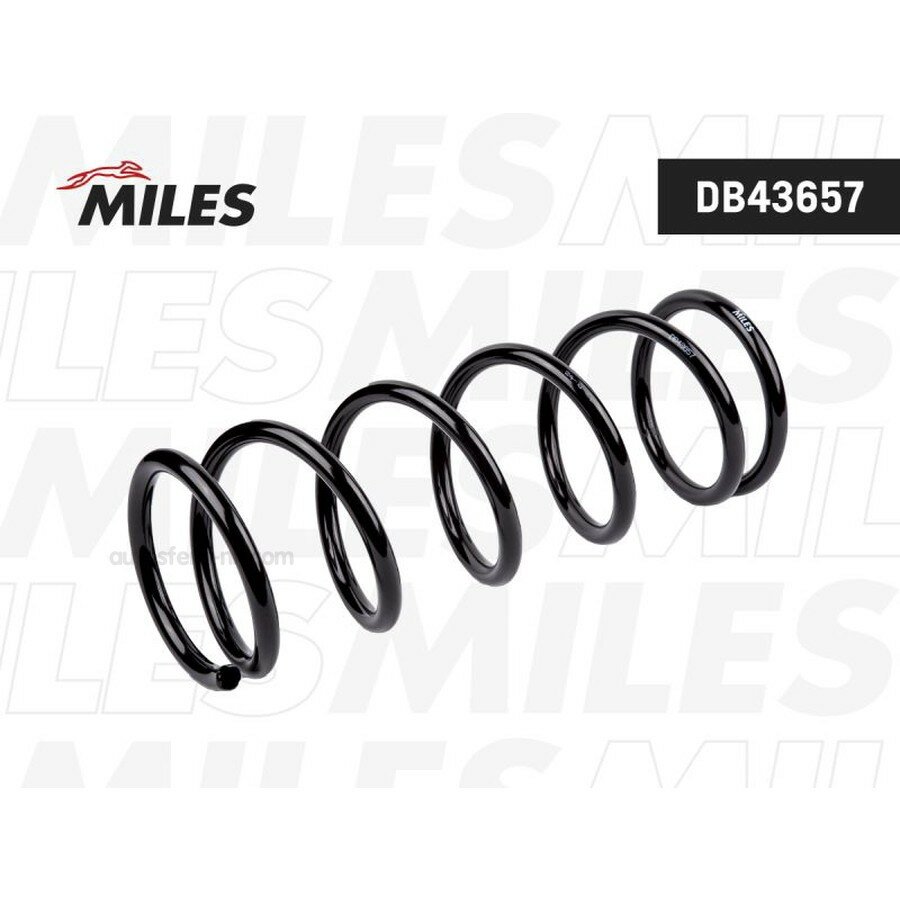 MILES DB43657 Пружина подвески GREAT WALL HOVER 05- задняя