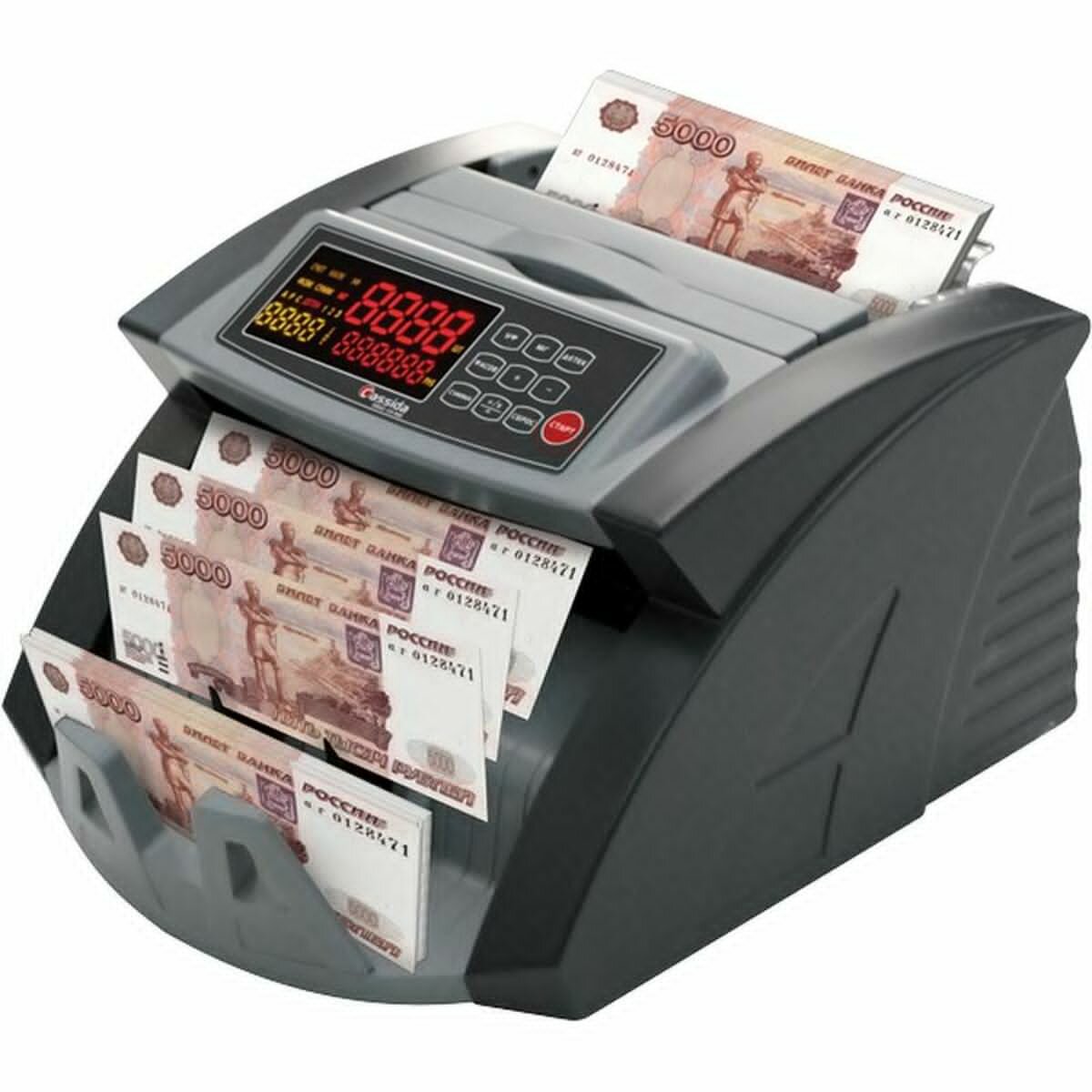 Счетчик банкнот Cassida 5550 UV, до 1300 банкнот/мин