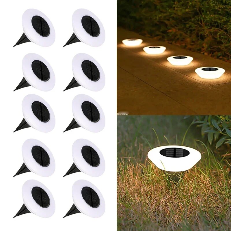 Солнечные фонари для газонов Warm-10PCS
