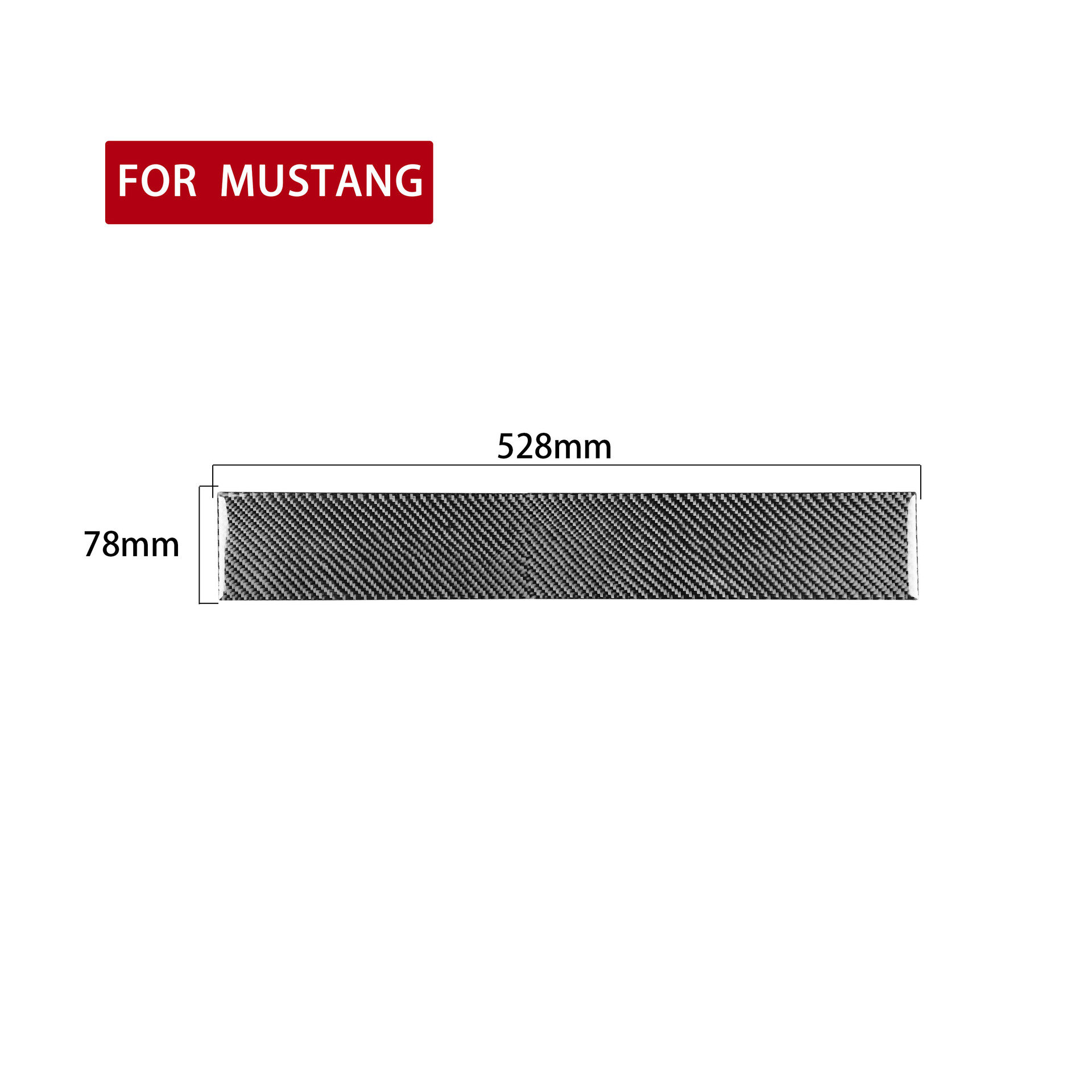 Ford Mustang 2005-2009 Нижняя панель панели приборов 2 шт улучшение салона