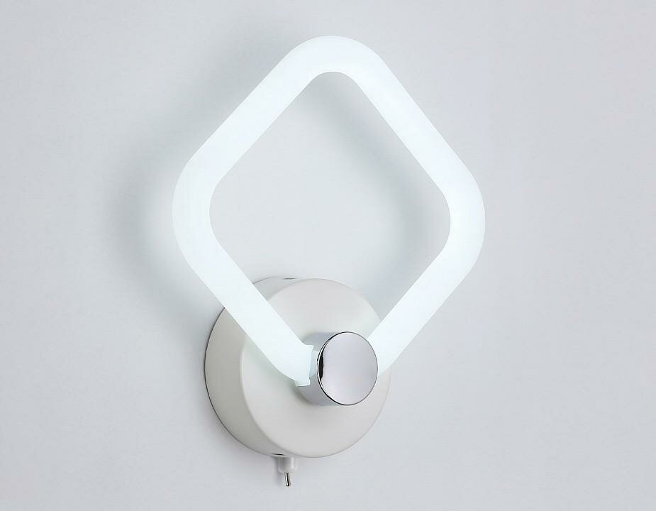 Бра Ambrella Light FA FA3871 цвет плафона подвески Белый, цвет арматуры Белый — фото 1