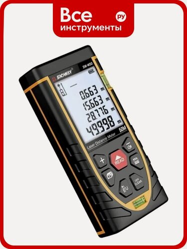 Изображение товара Лазерный дальномер SNDWAY SW-M50 3220, с Автоотключение в отсутствии активных