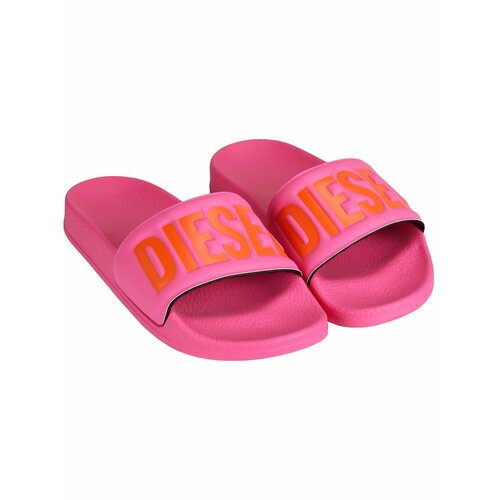 фото Шлёпанцы diesel, размер 31, розовый