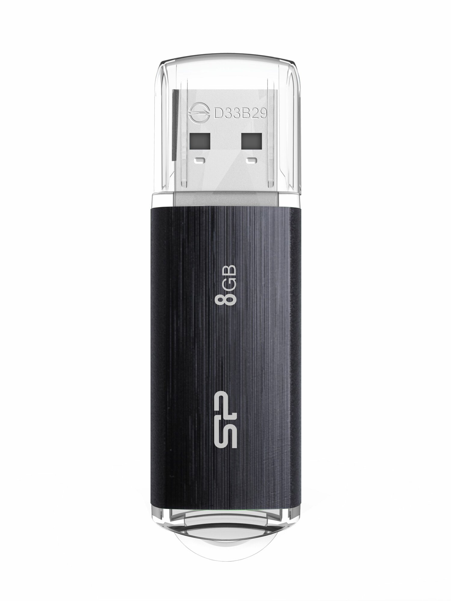 Silicon Power Blaze B02 8 ГБ флеш-накопитель, USB 3.2 Type-A (SP008GBUF3B02V1K), черный