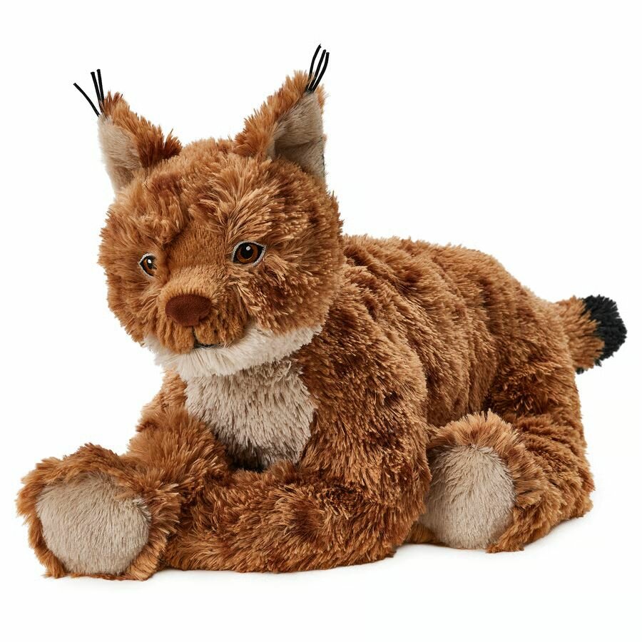 Мягкая игрушка икеа SKOGSDUVA, рысь