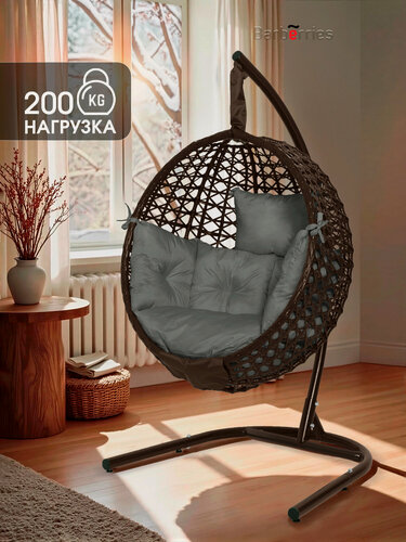 Изображение товара Кресло подвесное кокон на стойке CRYSTA