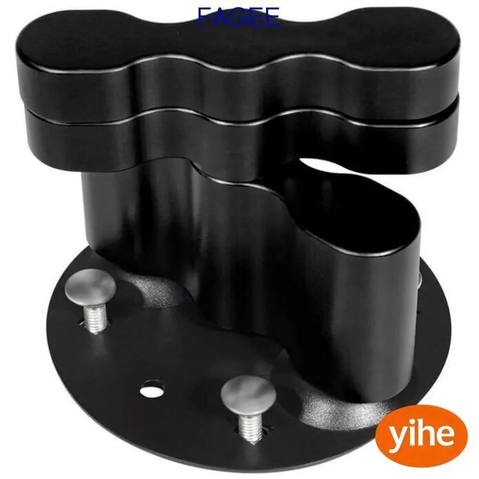 Крепление для канистр быстросъемное Basic из металла черного цвета для багажника прицепа или автомобиля