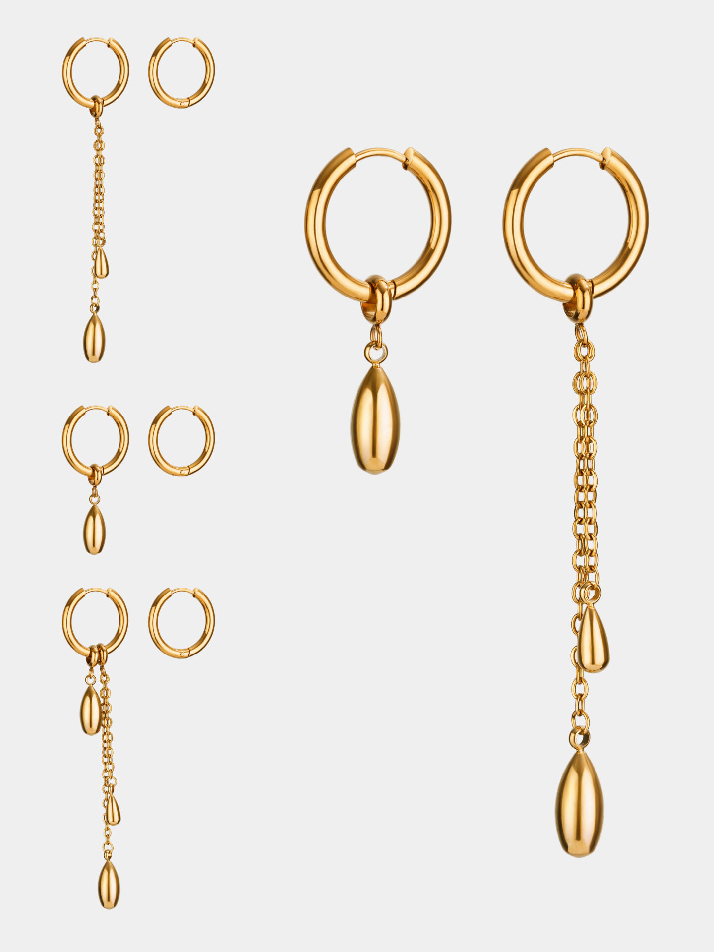 Серьги-трансформеры