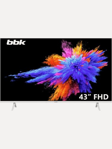 Изображение товара Телевизор BBK 43LEM-1054/FTS2C (W) 43" LED, FULL HD, белый