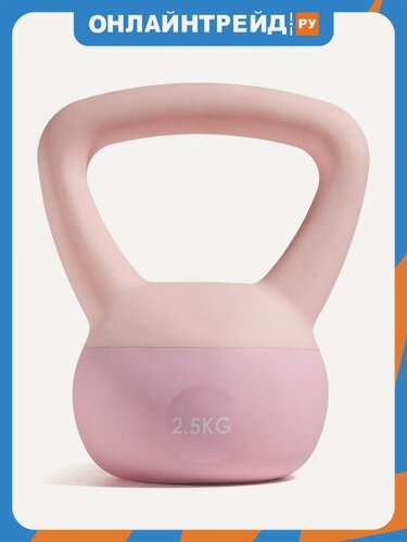 Изображение товара Гиря мягкая Victoryfit резиновая 2.5 кг. VF-KR025