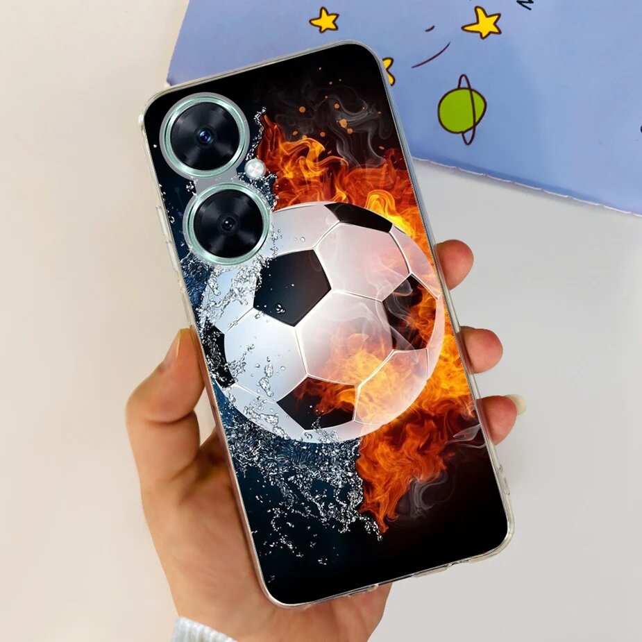 Чехол для Huawei Nova 11i, чехол-накладка с рисунком, 6,8 дюйма, прозрачный силиконовый чехол для телефона Huawei Nova 11i, Nova11i, мягкие сумки