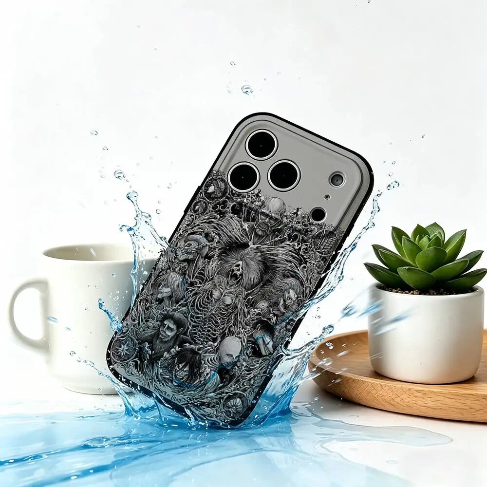 Классический чехол для телефона с аниме-принтом «Атака Титанов» для iPhone z10, iphone16Pro