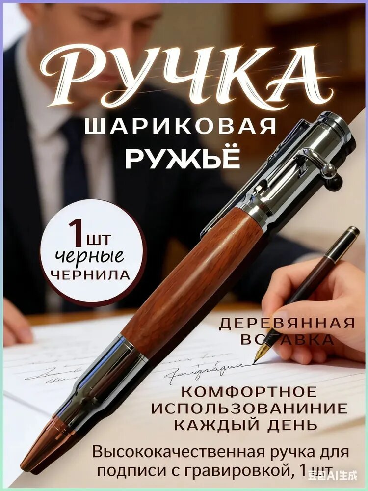 Для мужчины. Отличный подарок, Ручка в подарок, 1 шт