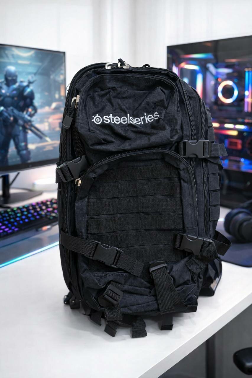 Рюкзак SteelSeries Series, для киберспорта, 22 литра, черный