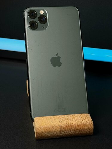 Изображение товара Смартфон Apple iPhone 11 Pro Max, 64gb, Midnight Green, RU, nano SIM + eSIM