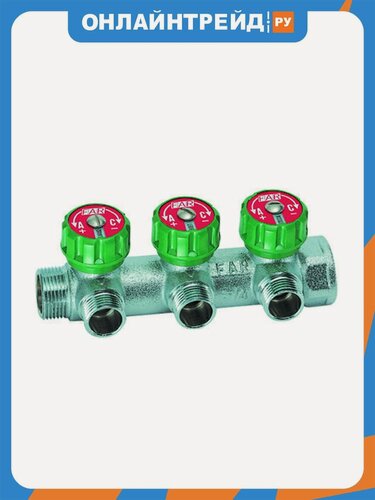 Изображение товара Коллектор Far 3/4" с 3 отв. М24х19