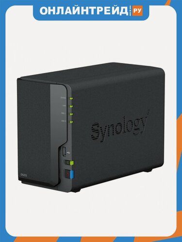 Изображение товара Сетевой накопитель Synology DS223 без HDD