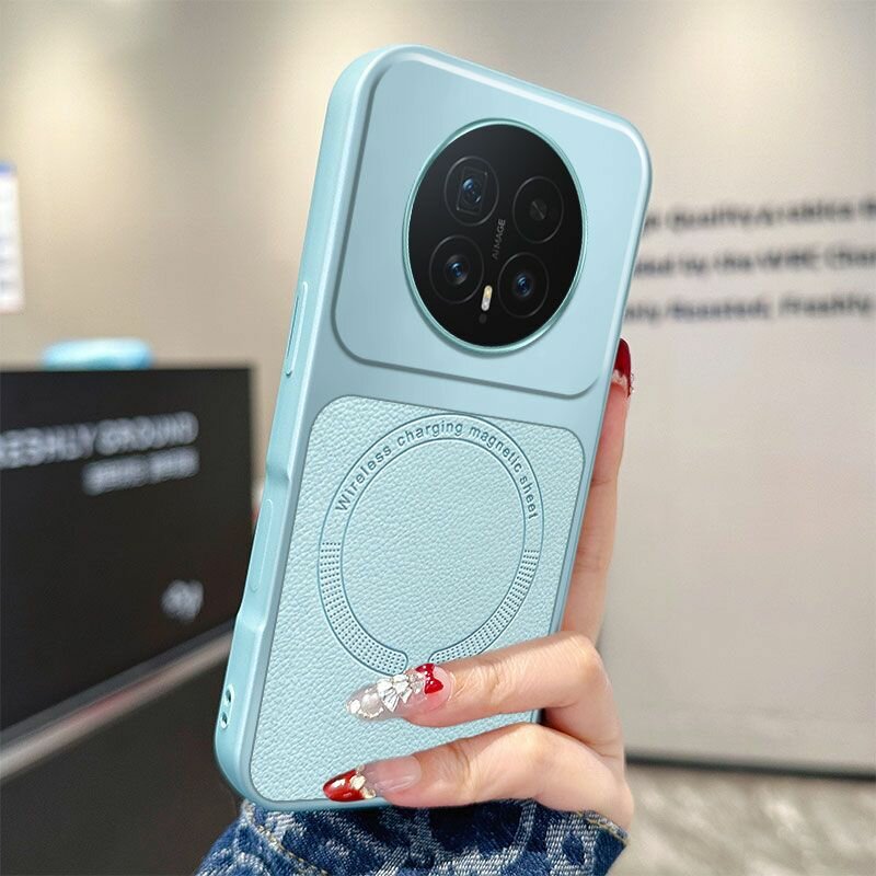 Чехол для Honor Magic 8 / Хонор Магик 8 кожа TPU антиударный чехол