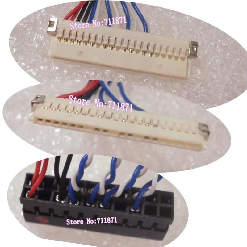 Кабель LVDS 1 канал 6 бит DF19 ERE 6 шт.