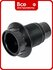 Карболитовый патрон General Lighting Systems Е14 подвесной с кольцом черный GLH-...