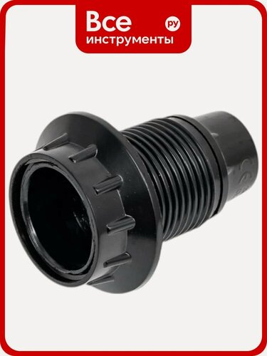Изображение товара Карболитовый патрон General Lighting Systems Е14 подвесной с кольцом черный GLH-E14-CAR-H-B-R 474000