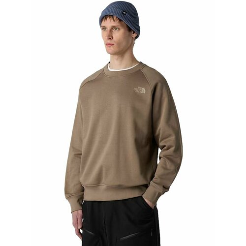фото Свитшот спортивный the north face m rag box nse rg cw, размер s, , коричневый