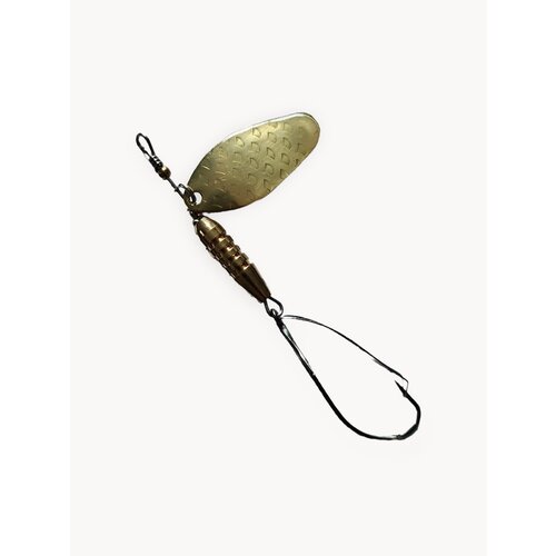 Блесна вращающаяся Profilux блесна вертушка незацепляйка 9г золотой