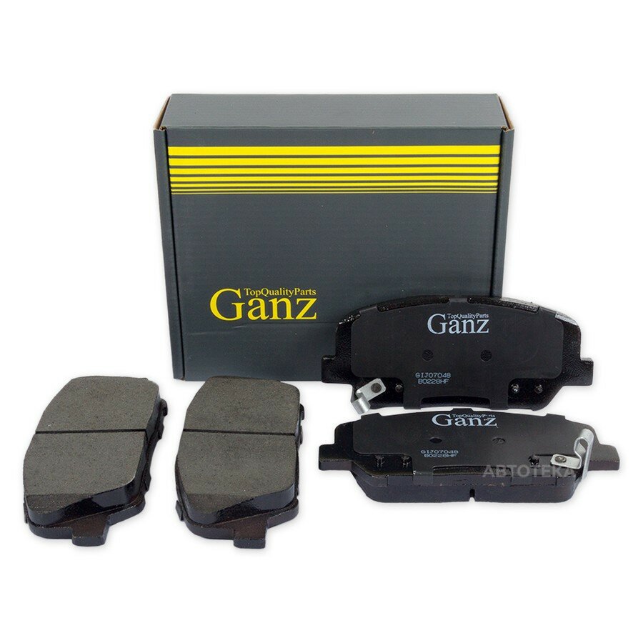 Колодки передние GANZ GIJ07048 GANZ GIJ07048