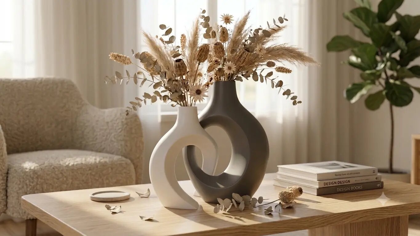 Ваза декоративная дизайнерская, 3D-печать, 3DOPRU арт. VASE-CC-63d7b034e547