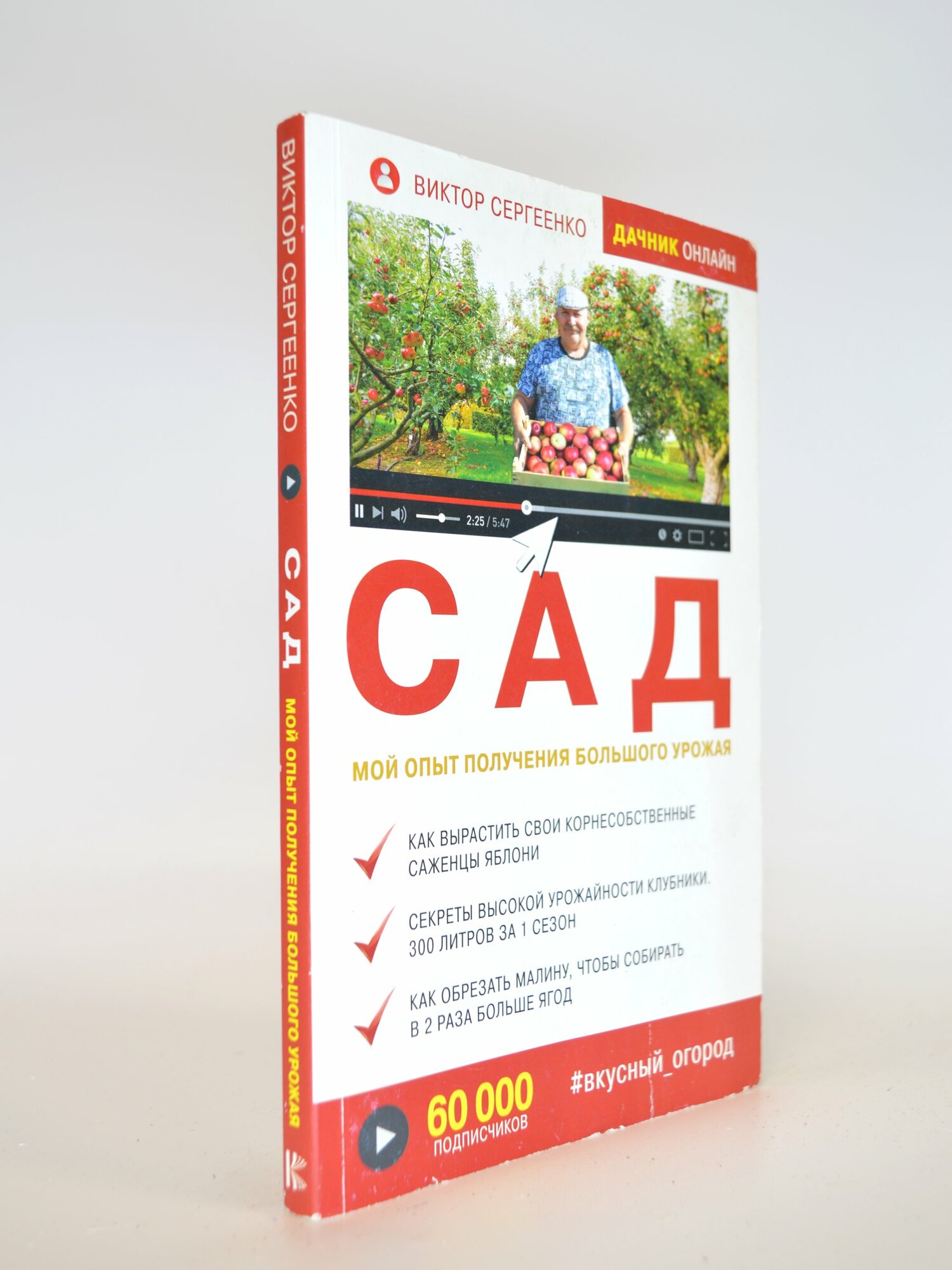 Сад. Виктор Сергеенко. Букинистическая книга в отличном состоянии.