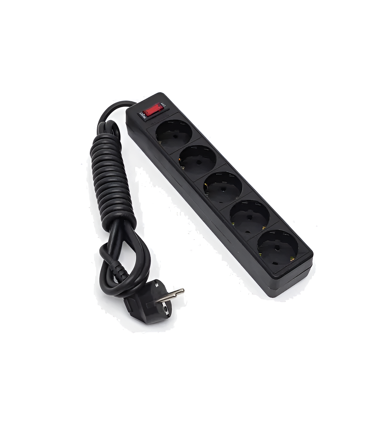 Сетевой фильтр AVT ES с кабелем 1.8 м и 5 розетками предназначен для безопасного подключения компьютерной техники