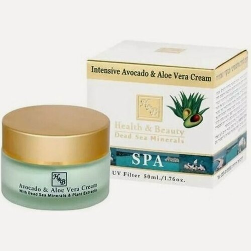 Изображение товара Крем для лица Health&beauty интенсивный с Авокадо и Алоэ, 50 мл