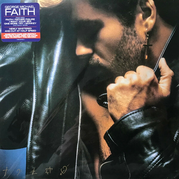 George Michael - Faith - Remastered, Black LP - новая виниловая пластинка