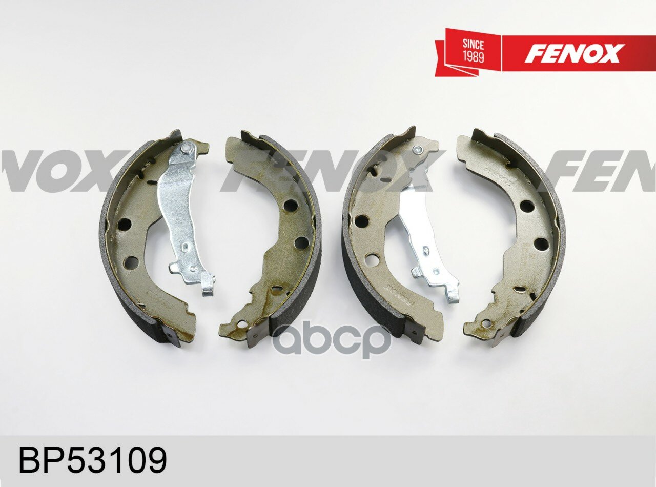 Колодки барабанные FENOX BP53109 FENOX арт. BP53109