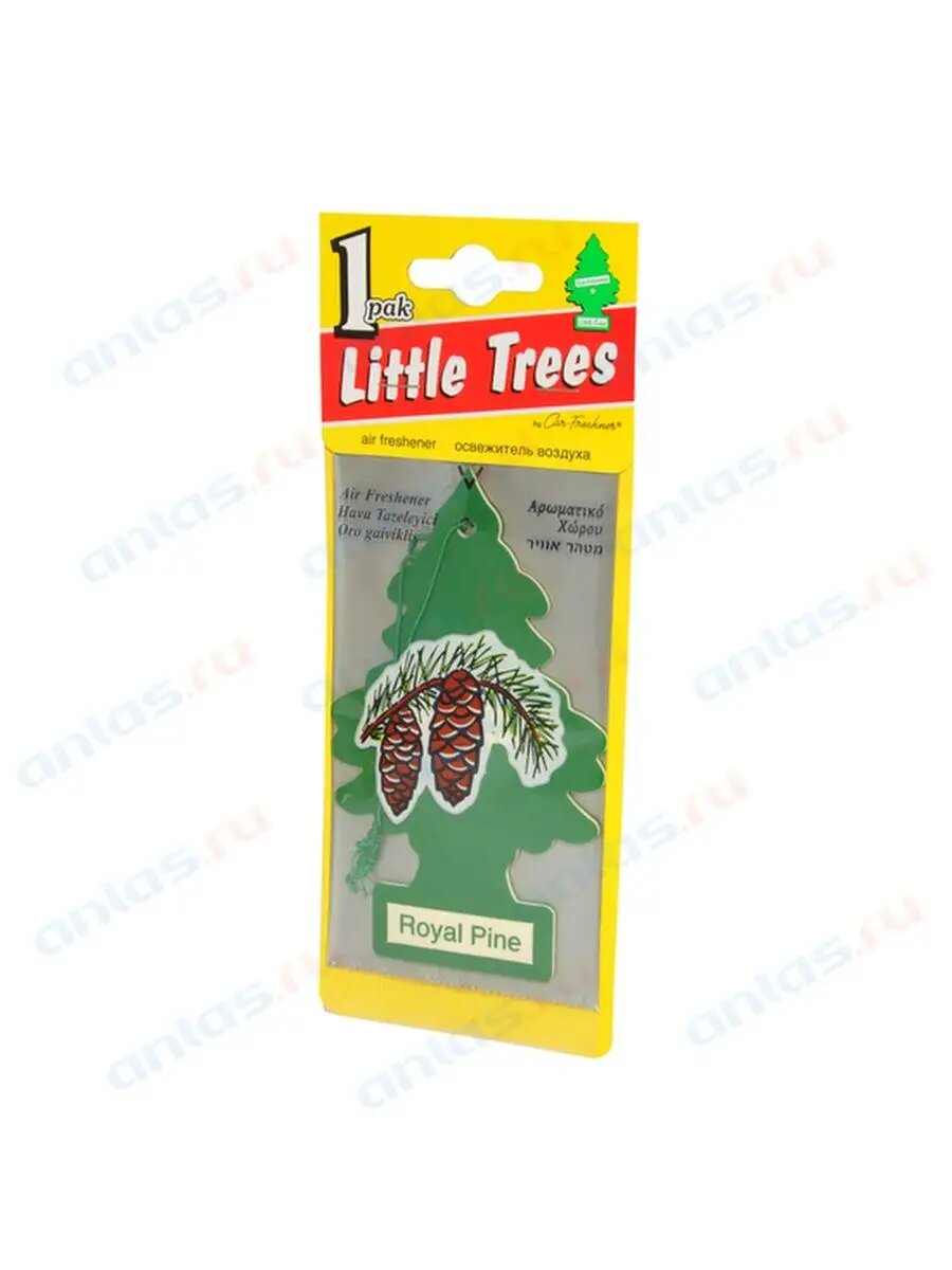 Ароматизатор на зеркало Елка Little Trees королевская сосна
