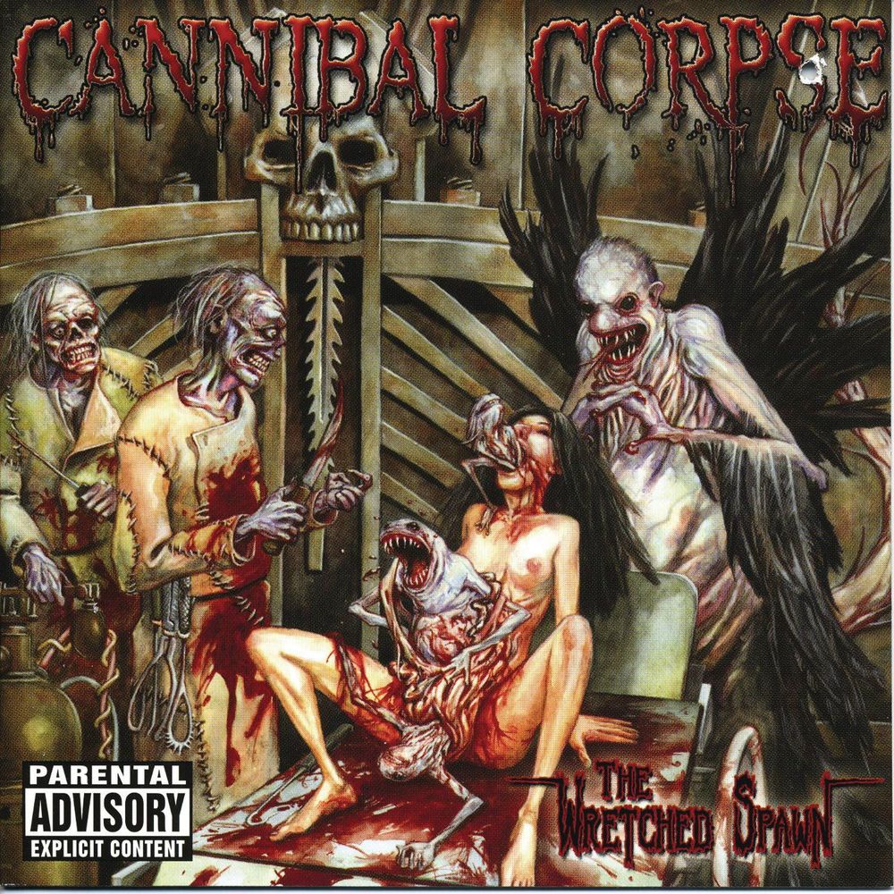 Виниловая пластинка Cannibal Corpse - The Wretched Spawn (LP, Белый винил) Limited, 2026