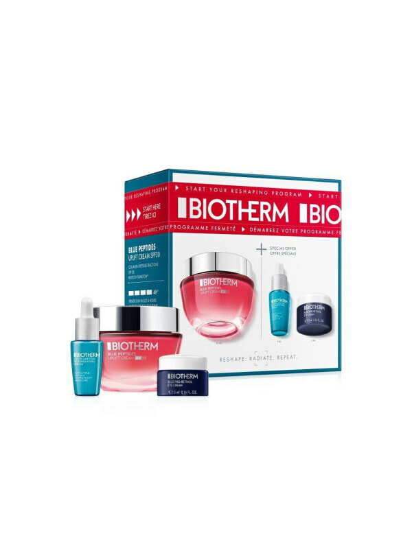 Набор для ухода за кожей лица BIOTHERM Blue Peptides антивозрастной