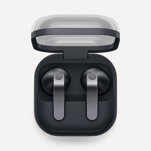 Изображение товара Наушники Samsung Galaxy Buds 4, Bluetooth, внутриканальные, черный [sm-r540nzkacis]