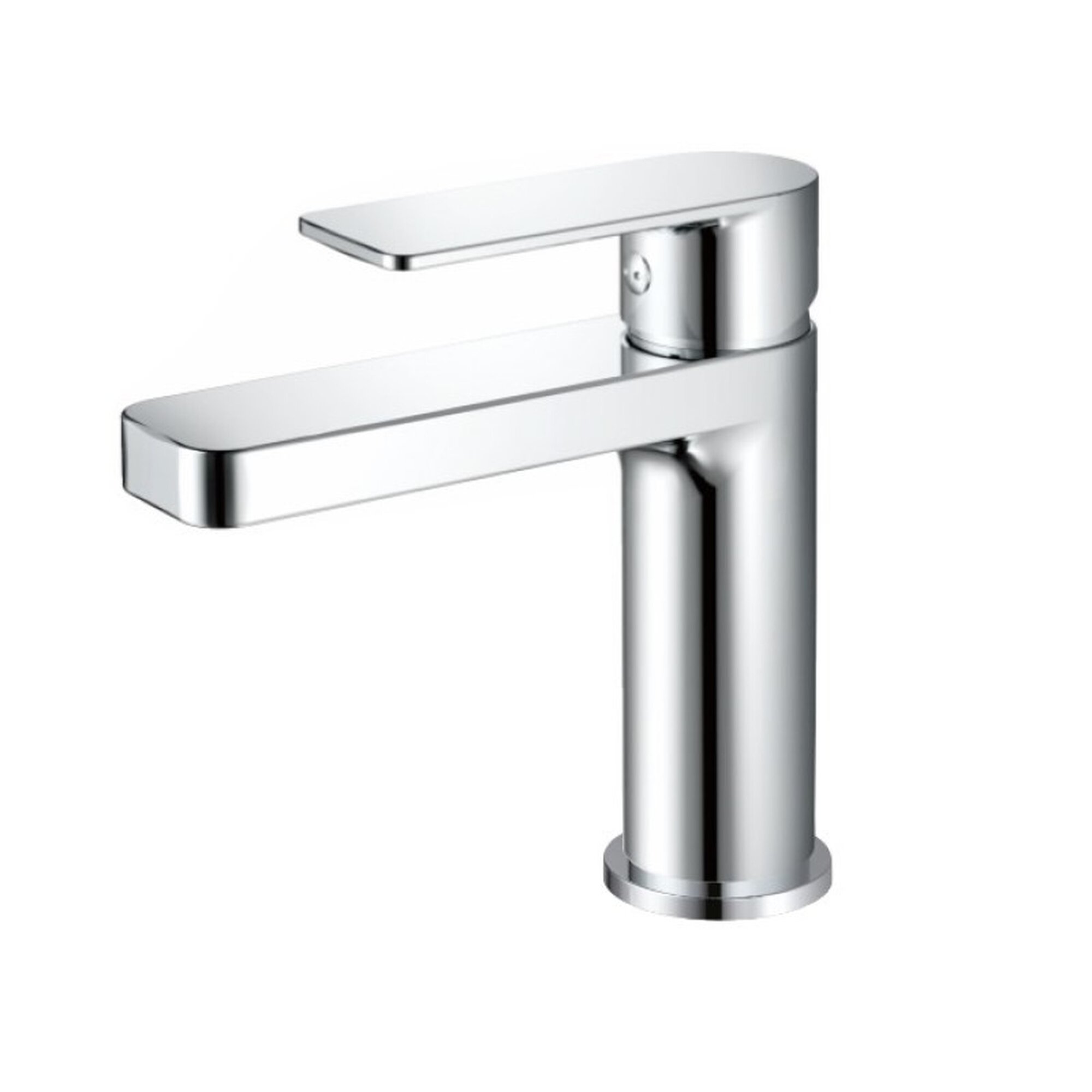 Смеситель для раковины Haiba HB10617, изготовлен из латуни, цвет - хром
