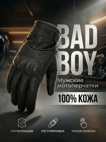 Изображение товара Desment перчатки кожаные Bad Boy L