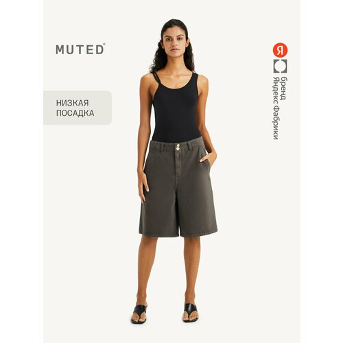 фото Шорты muted twill, размер xs, черный