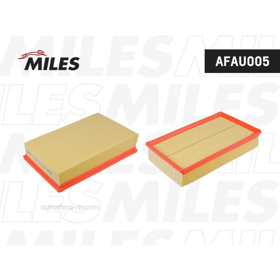 MILES AFAU005 Фильтр воздушный VW MULTIVAN/T5 1.9D-2.5D