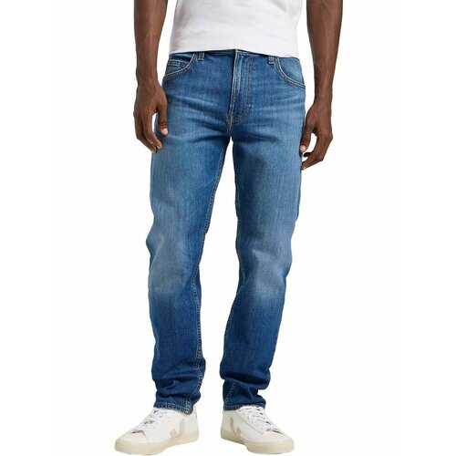 фото Джинсы lee men rider jeans, размер 32/34, синий